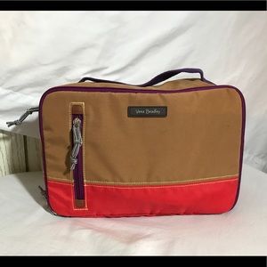 Vera Bradley Iconic Large Blush & Brush Case